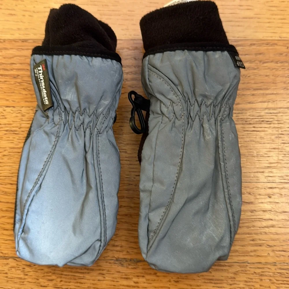 Gap 3M Thinsulate Silver Mittens SM